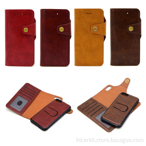 Wholesale Custom Ultra Thin Clear genuine leather phone case for iphone 6